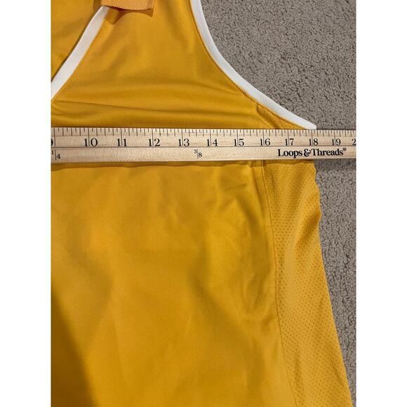 NWT Adidas Sleeveless Golf Top in Tangerine - Picture 9 of 9